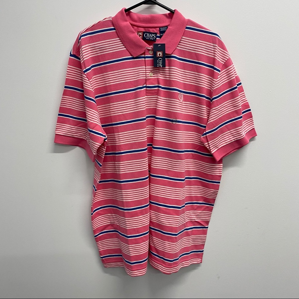 ✨NEW✨ MEN’s CHAPS’ SHIRT | POLO WITH COLLAR